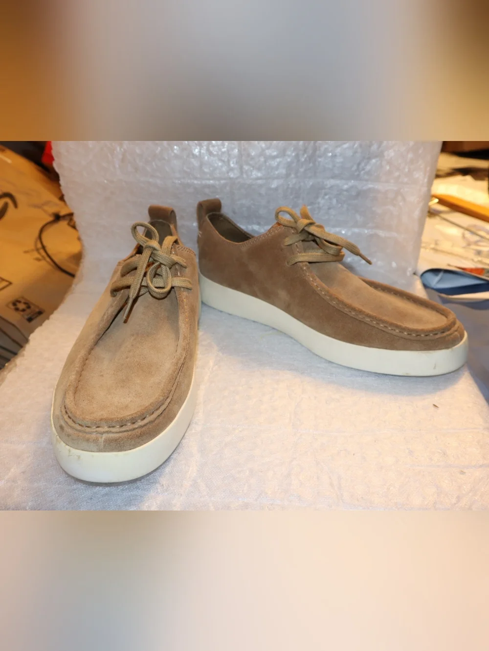 Everlane The Desert Shoes in a tan‎ suede color. Size 10 Mens